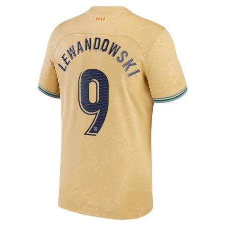 FC Barcelona Lewandowski 9 Vieraspelipaita 2022-23
